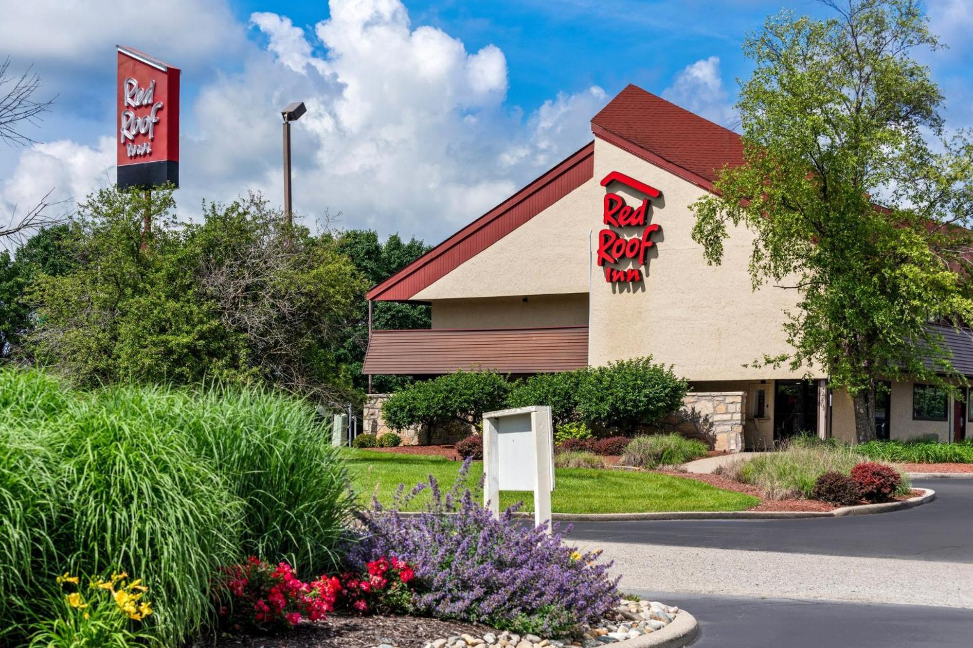 Red Roof Inn Indianapolis North - College Park Exterior foto